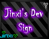 *J* Jinxi's Dev Sign