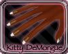 [KDM] Dark French Nails