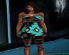 BMM Teal Native Outfit