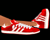 red adidas trainers