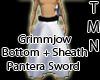 Grimmjow Bottom+Sheath