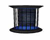 Black/Blue Wall Cage