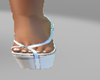 OX! Diamond heels White