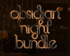 ~MB~ Obsidian Night Bun