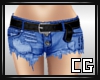 (CG) Torn Shorts Blue V1
