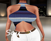 Halter/Short Set-Blue
