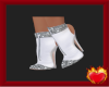 Senay White Boots