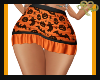 Orange  Halloween Skirt