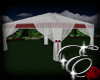 Wedding Tent Silver/Red