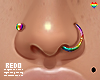 Pride nose piercings