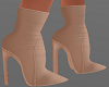 H/Nude Ankle boots