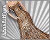 *Gold Glitter Gown*