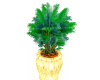 Palm Tree in Gold Pot