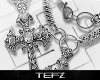 𝕿 . CROSS NECKLACE ϟ