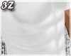 3Z: White Muscle T-Shirt