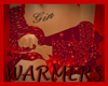 STAR rave red warmers