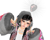 chrome heart pink/white chrome heart pink/white