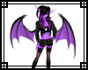 Purple Demon Wings