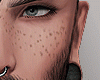 "M" Face Freckles