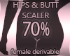 Hips & Butt Scaler 70%