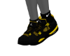 Black n Yellow Sneakers