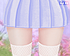 w. Blue Skirt + Socks M