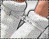 Chrome Fur White Boots