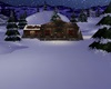 2023 winter log home