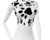 [MM] BW Paw Crop Tee