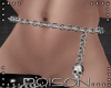 |P| Silver Belly Chain