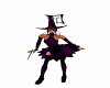 witch purple with action