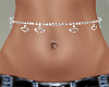 12 Hearts Belly Chain