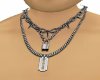 lock razor necklace
