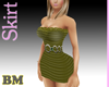 Green Chain BM Dress