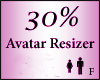 Avatar Resize Scaler 30