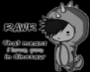 Rawr Love Dino - Yel R