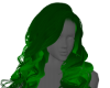 Dark Green Curly