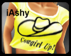 !A CowGirlUp Top Yellow