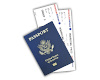 USA Passport & Tickets 1
