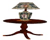 TABLE AND LAMP