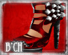 (B'CH) red shoes