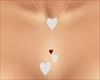 SL Diamond Heart Necklce