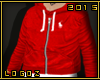 Red Polo Hoodie