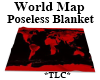 *TLC*World Map Blanket
