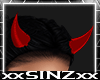 H. Devil Costume Horns X