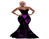 love n purple gown