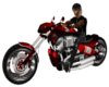 RedAbstract Harley VRod