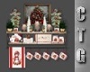 CTG KITCHEN  XMAS SHELF