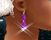 [UqR] Purple earrings