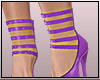A^^Purple Plotform Heels